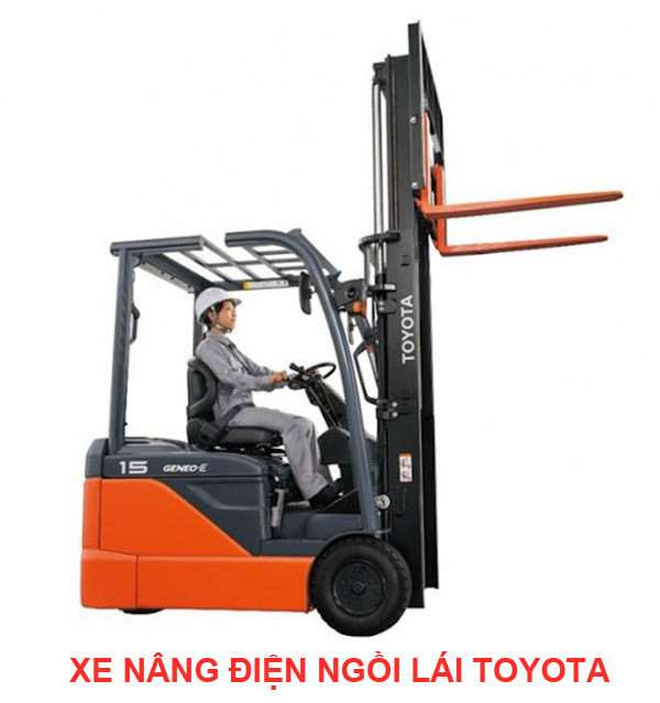 Xe Nâng Điện Ngồi Lái Toyota giá rẻ